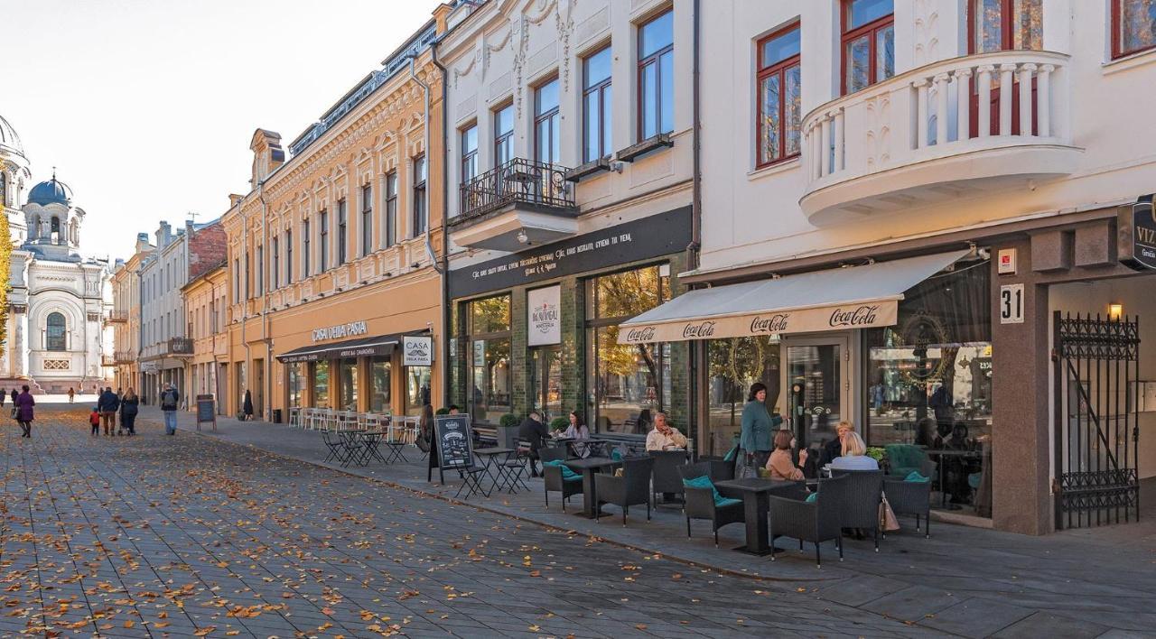 Kaunas Garden Aparthotel Buitenkant foto